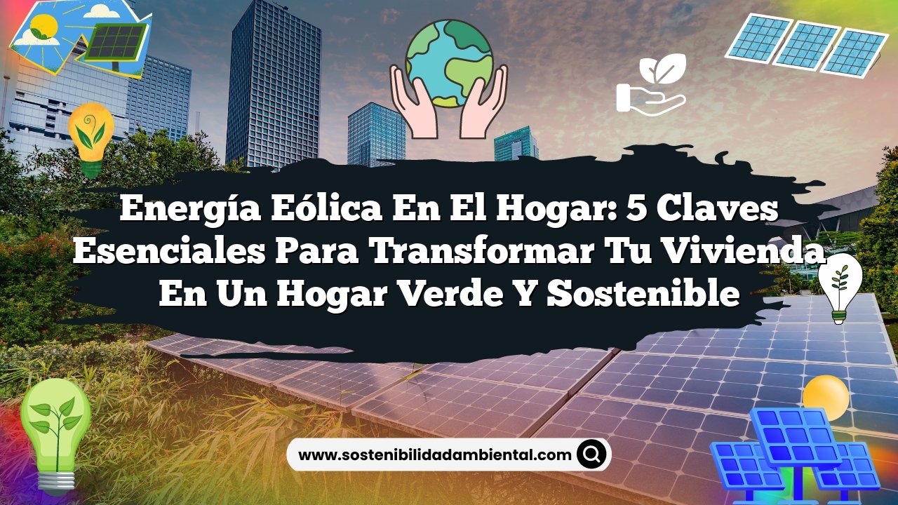 Energía Eólica en el Hogar: 5 Claves Esenciales para Transformar Tu Vivienda en un Hogar Verde y Sostenible