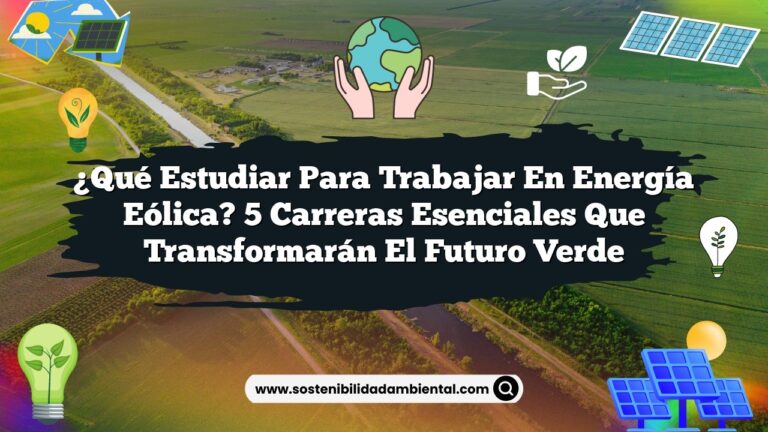 ¿Qué Estudiar para Trabajar en Energía Eólica? 5 Carreras Esenciales que Transformarán el Futuro Verde