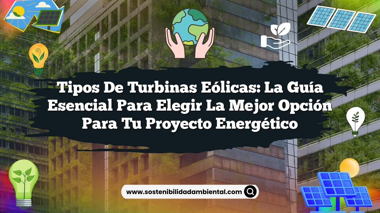 Tipos de Turbinas Eólicas: La Guía Esencial para Elegir la Mejor Opción para Tu Proyecto Energético