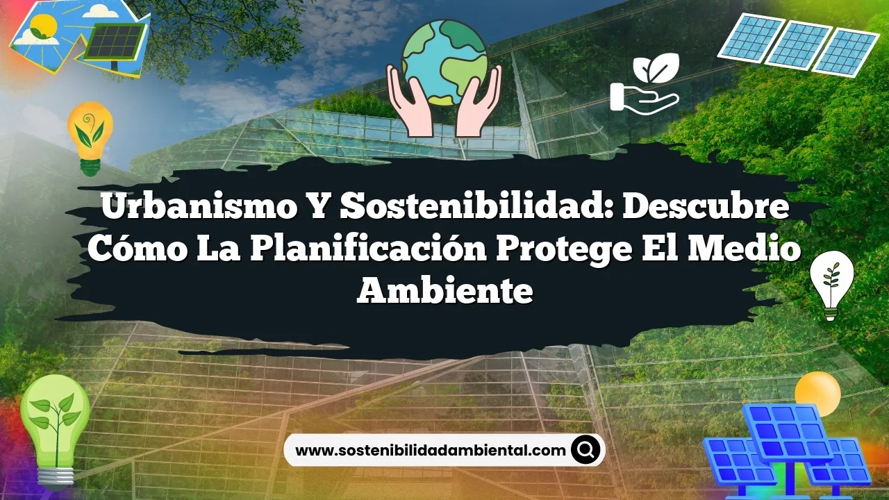 Urbanismo y sostenibilidad: descubre cómo la planificación protege el medio ambiente