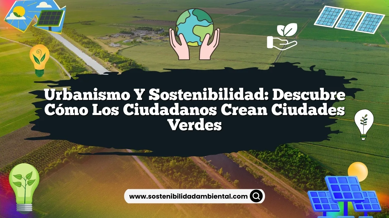 Urbanismo y sostenibilidad: descubre cómo los ciudadanos crean ciudades verdes